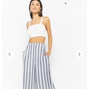Forever 21 Striped Palazzo Pants